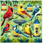 Identifying the Distinct Colors of Backyard Birds