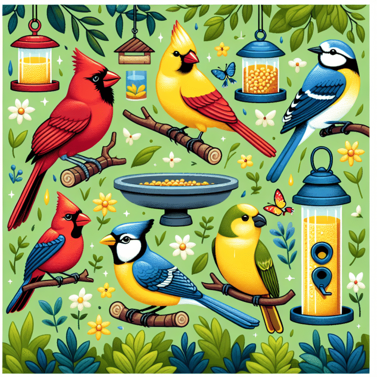 Identifying the Distinct Colors of Backyard Birds