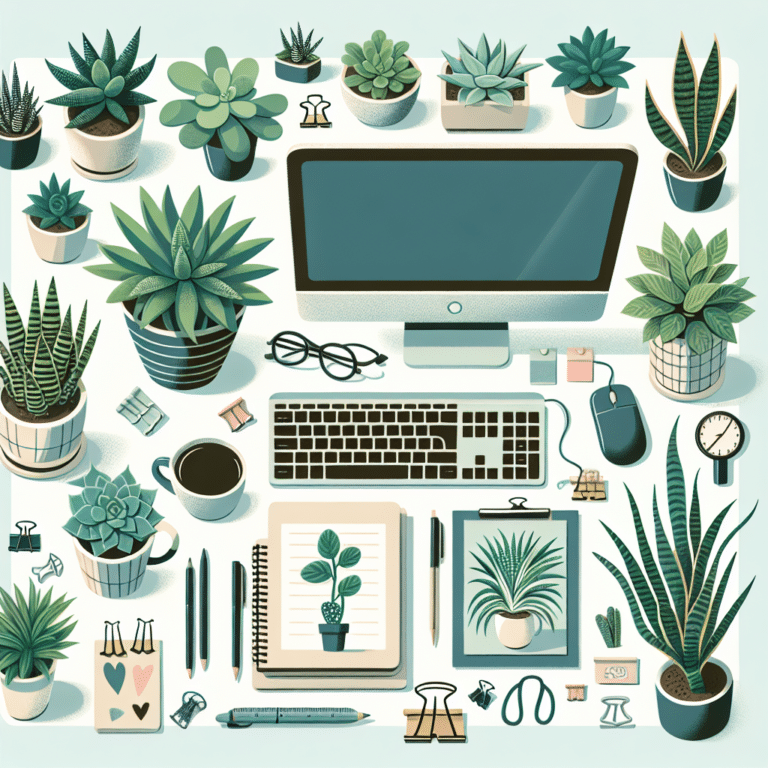 Easy Succulent Types for Office Desks