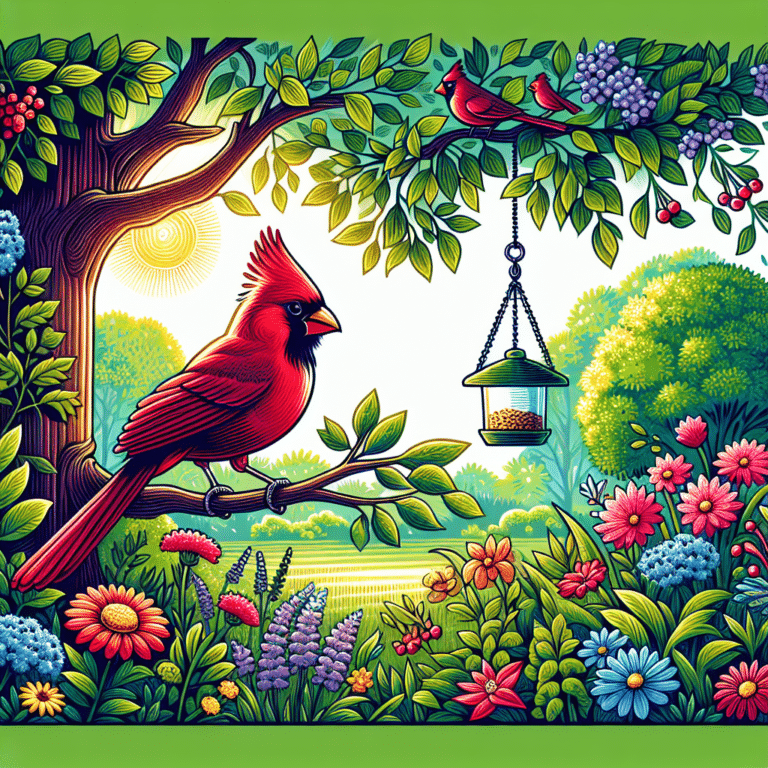 Spotting Cardinals in Your Garden