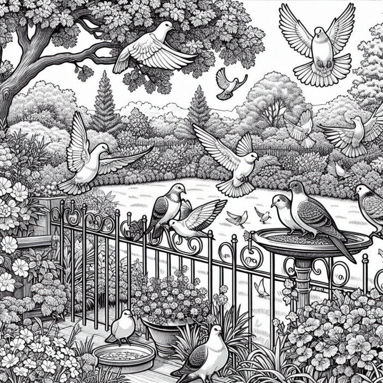 Recognizing Doves and Pigeons in Your Garden