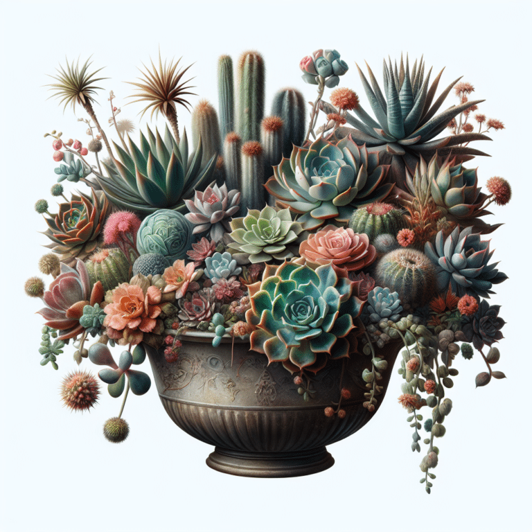 Succulent Arrangement Using Different Varieties