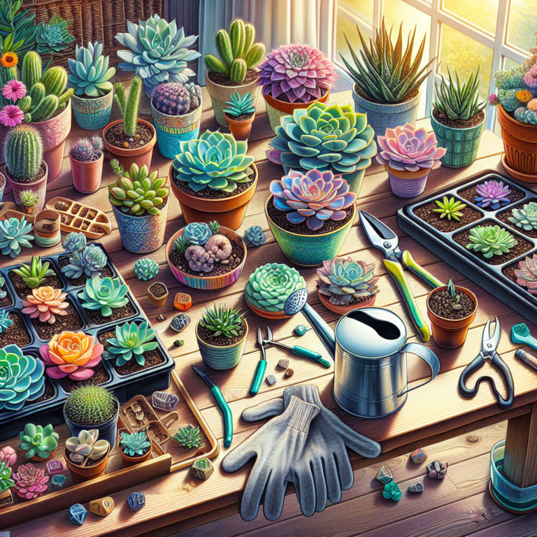 How to Propagate Succulents Indoors