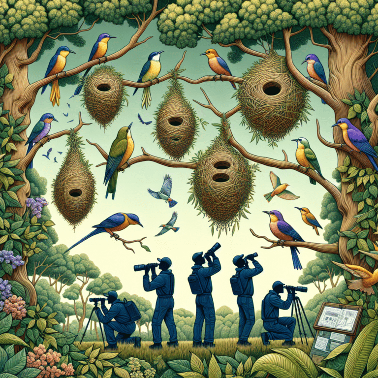 Capturing Nesting Birds Safely