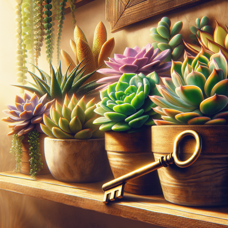 Unlocking the Secret to Indoor Succulent Collection Care".