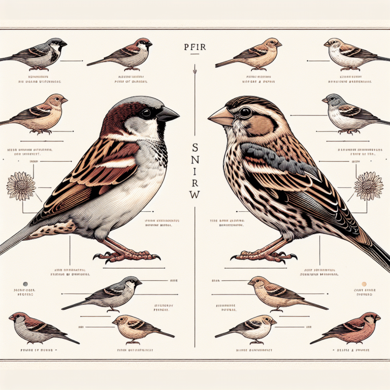 Differentiating Between Sparrows and Finches