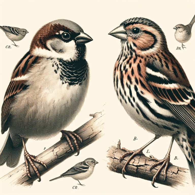 Sparrows or Finches: How to Tell the Difference