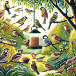 Frequent Feathered Visitors at Feeders