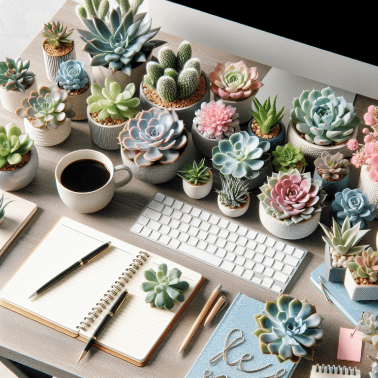 Easy Succulent Types for Office Desks