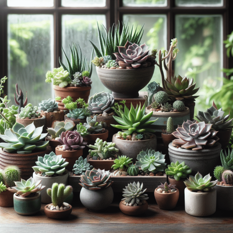 Mini Succulents for Indoor Gardening