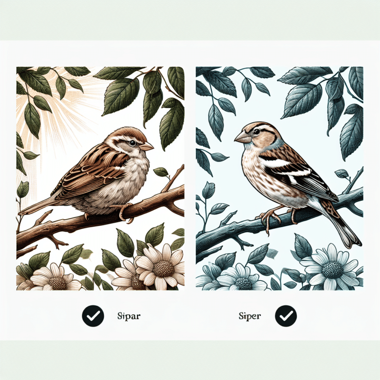 Deciphering the Sparrows from Finches
